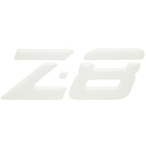 Boat Raised Emblem Decal Nitro Z-8 White by Nitro