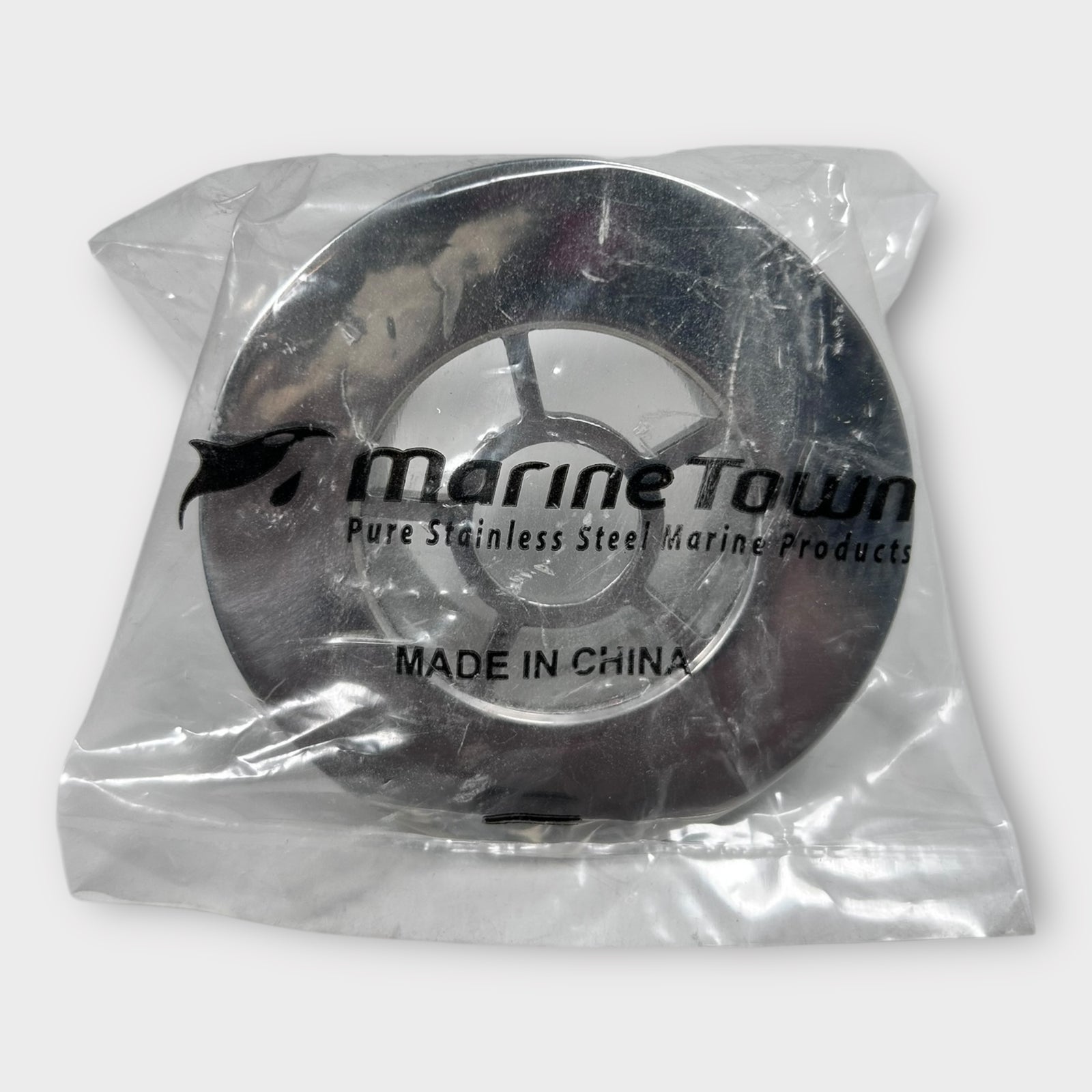 Marinetown Stainless Steel Boat Drain Grate 2 3/4'' X 3'' Flange