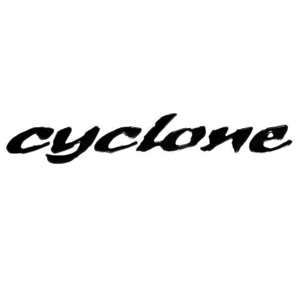 Ski Centurion Boat Raised Decal Black Cyclone Sticker by Ski Centurion