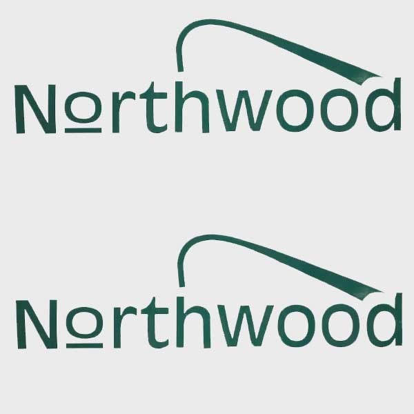 Graphic Decals Northwood Boat Dark Green by Northwood