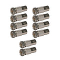 New Bnc Female To F Type Male Rf Coax Coaxial Cable Adapter Connector