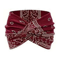 Elastic Knotted Cross Headband