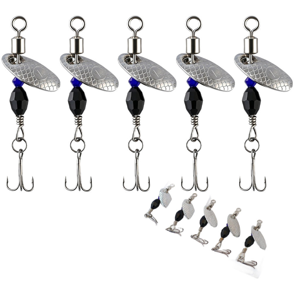 Spinner Bait Fishing Kit 5PCS