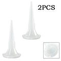 Caulking Nozzle 2pcs Plastic Practical