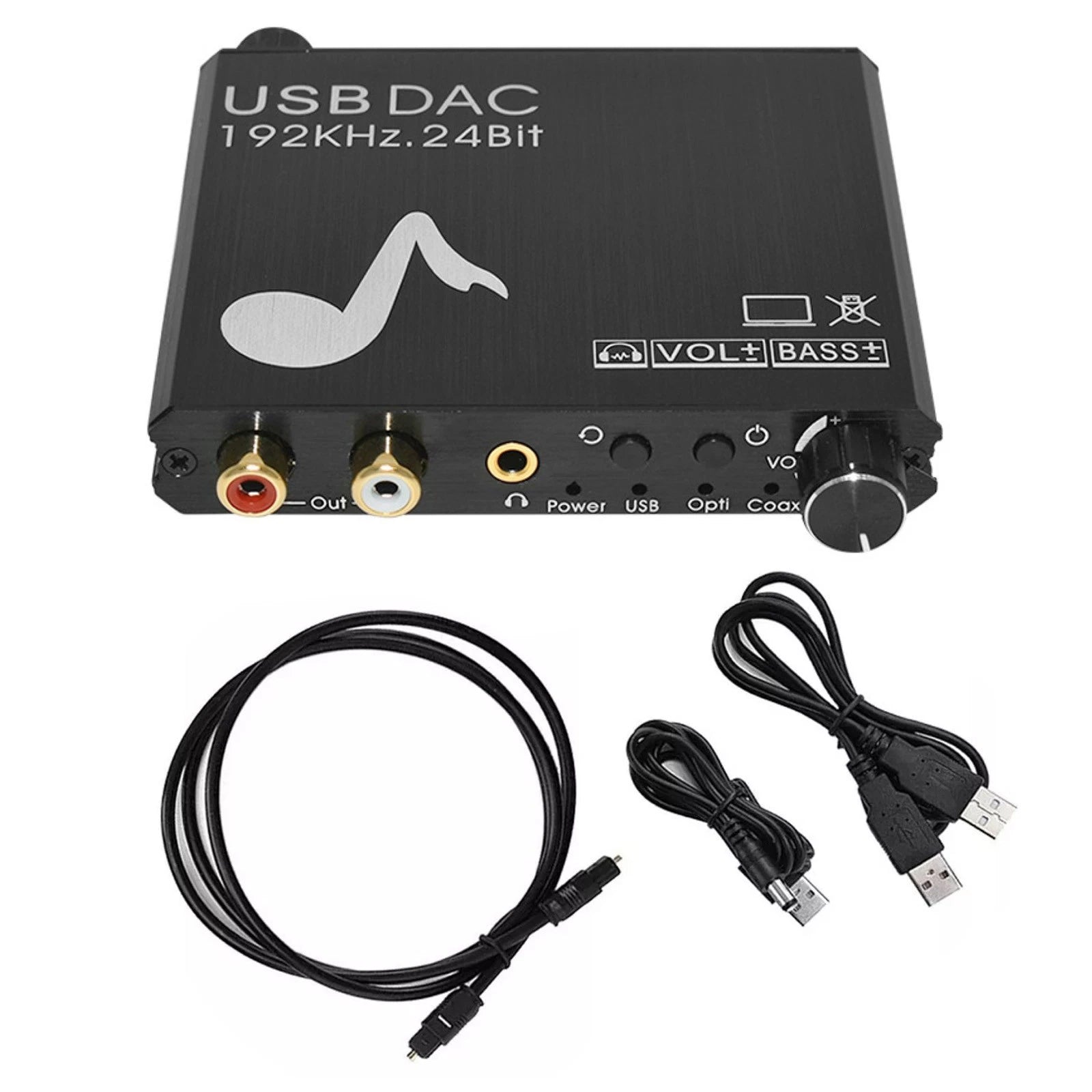 Optical Digital To Analog Audio Converter 192khz Dac Converter