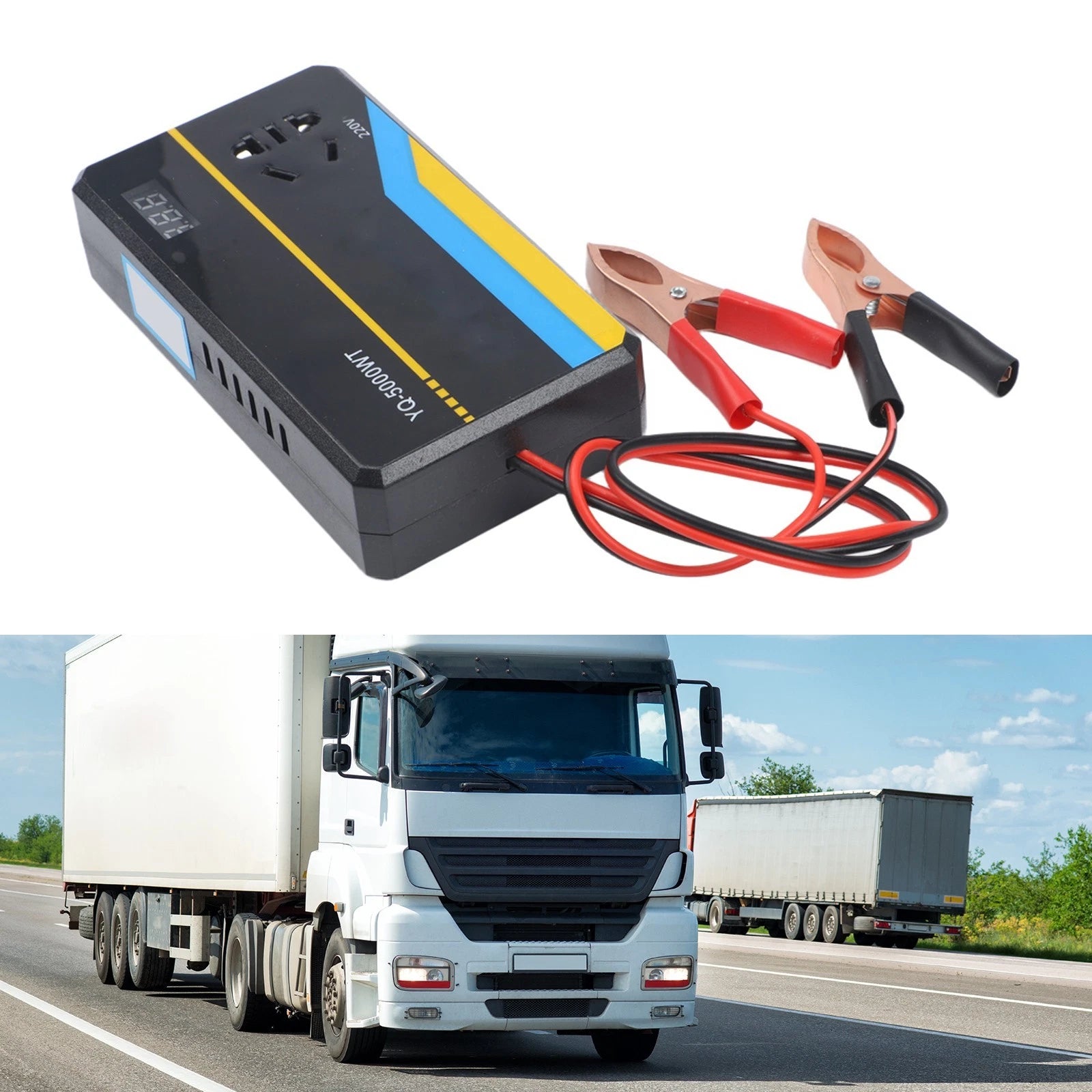 Dc 12V 24V To 220V Adapter 200W Inverter For Vehicle Electronics