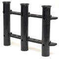 Marine Depot Boat Triple Rod Holder 0 Degree Plastic by Marine Depot