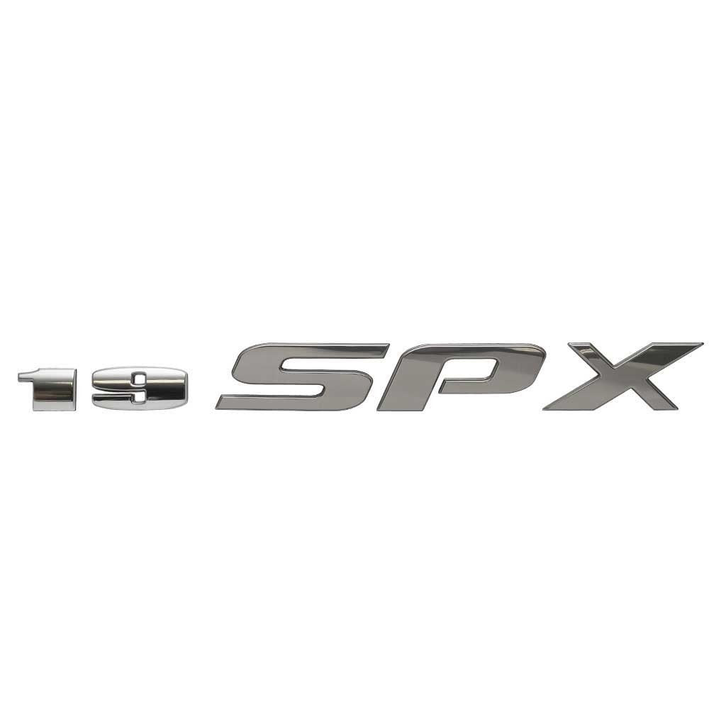 Sea Ray Boat Raised Decal 19 SPX Silver Chromax by Sea Ray
