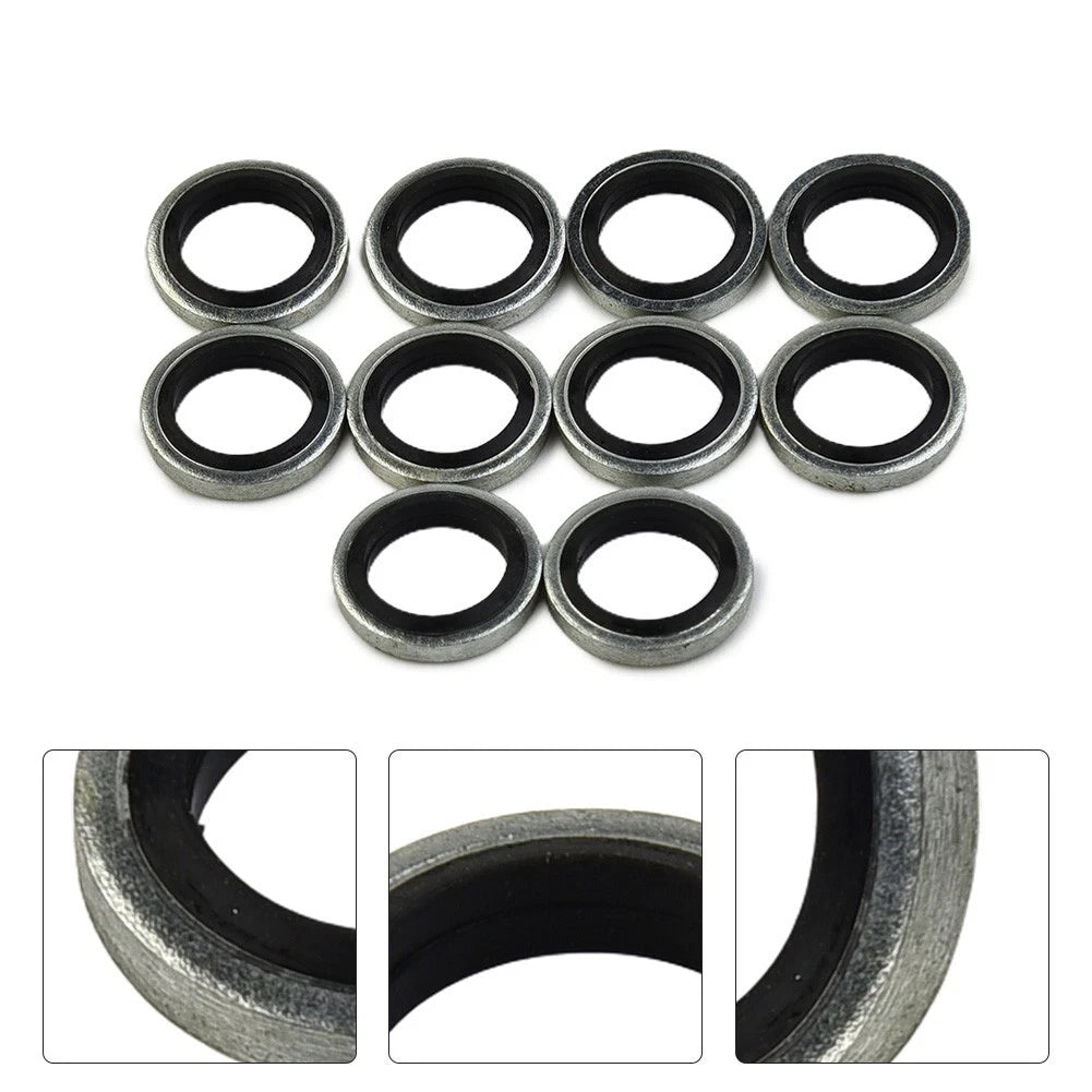 New 10 Pcs 10mm Banjo Bolt Washers Sealed For Nissin Master Cylinders
