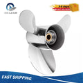 Stainless Steel 13 1/4 X 17 Outboard Propeller Fit Yamaha 50-130hp 15