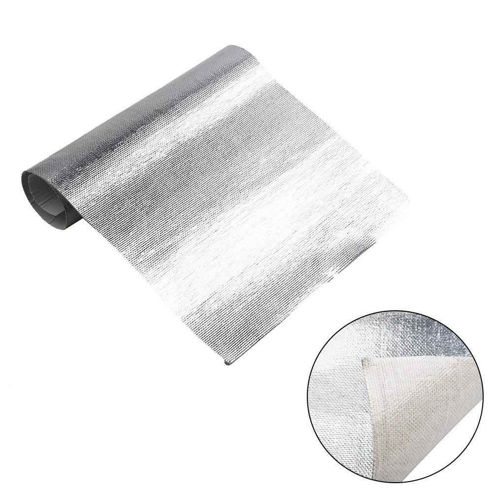 25*50cm Cars Heat Shield Insulation Hood Sound Deadener Protective