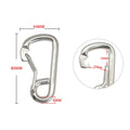 316 Stainless Steel Safety Carabiner