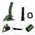 Can Spout Nozzle Standard Vehicle W/ Rubber Gasket 38cm 5l- 20l Metal