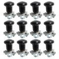 R3276 Box Of 12 Black Steering Wheel Spinners