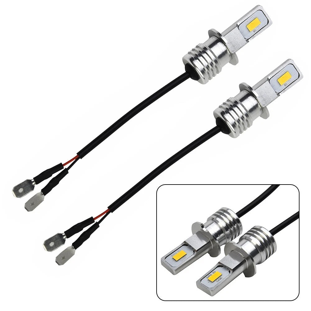 Light Bulbs Conversion Kit Degrees 55W 2000lm 3000k Aluminum Alloy H3