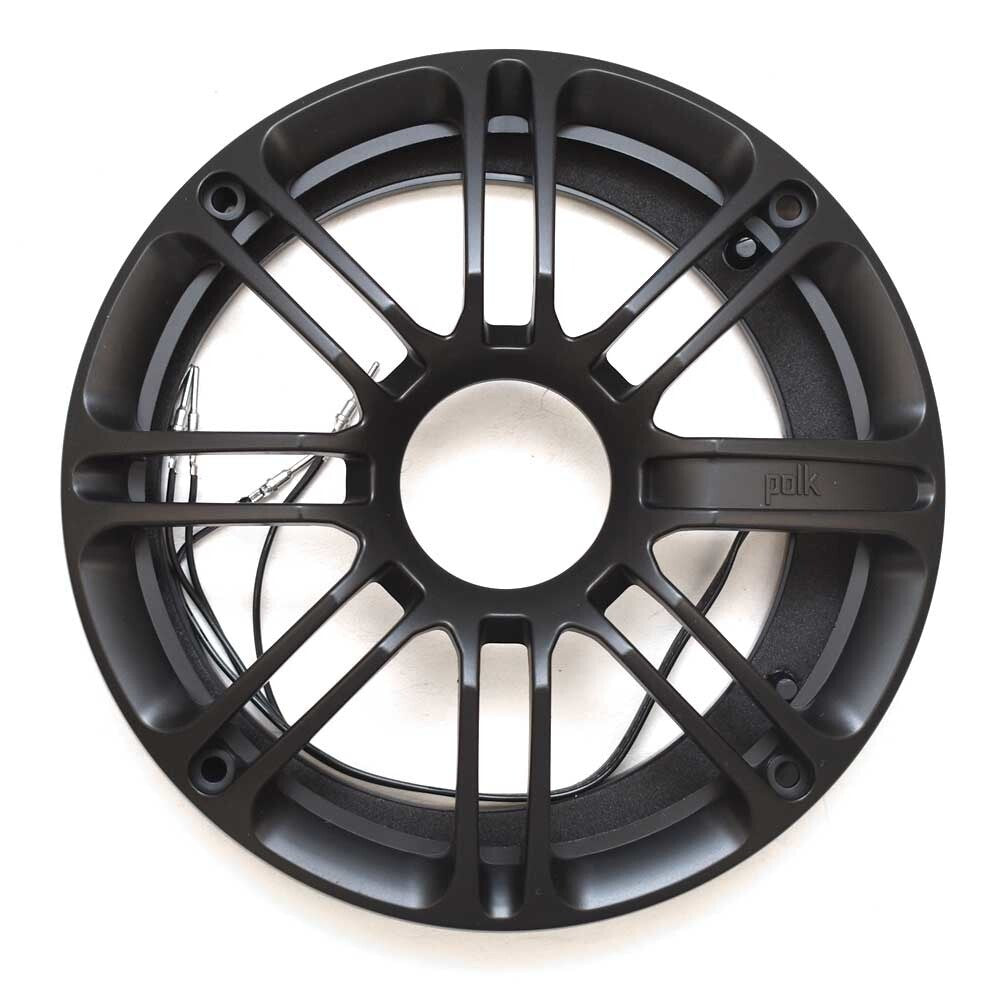 ASA Boat LED Speaker Grille DB652GXKB Polk RGB 6 7/8 Inch Black by ASA