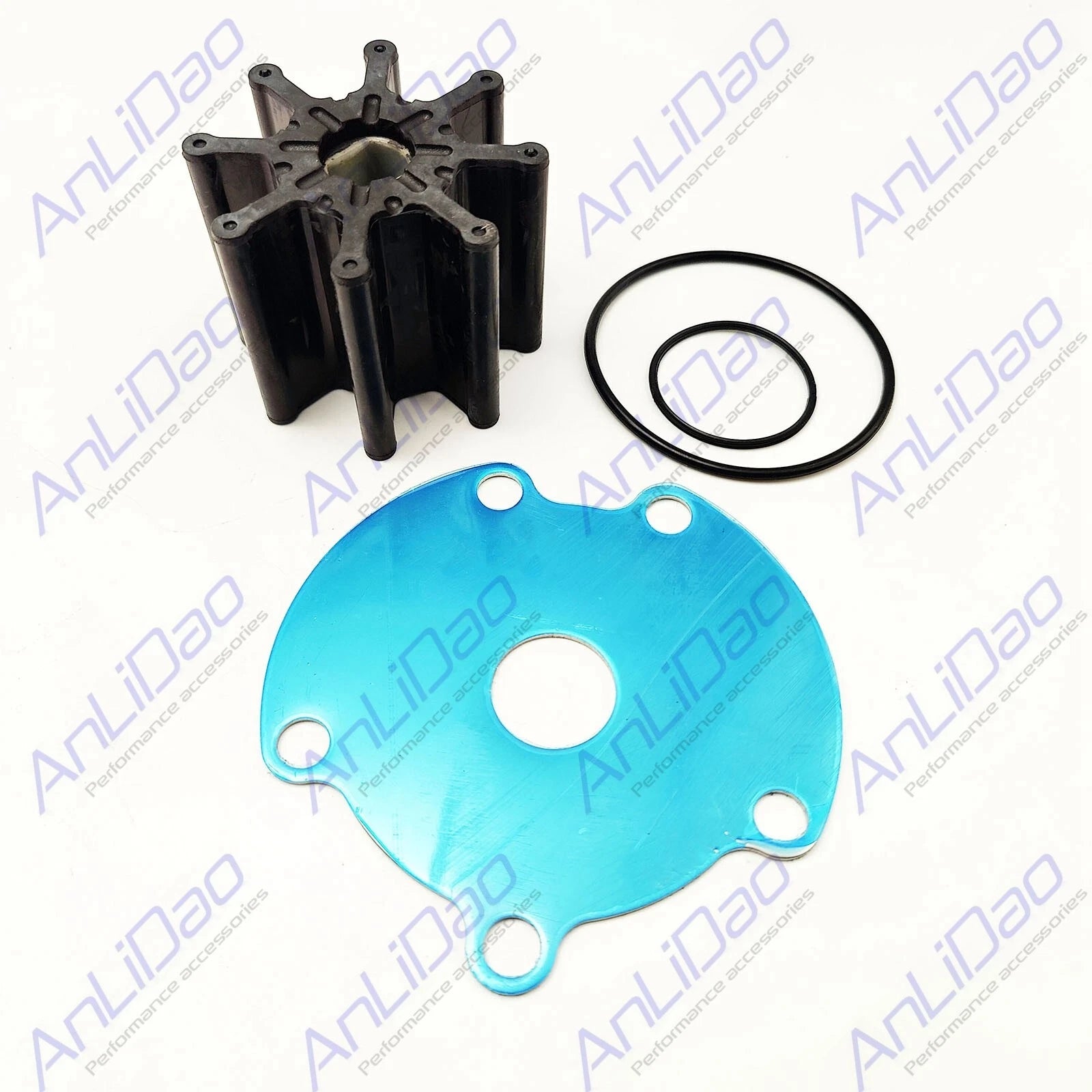 Fit Mercury Mercruiser Bravo New Water Pump Impeller Kit 18-3150