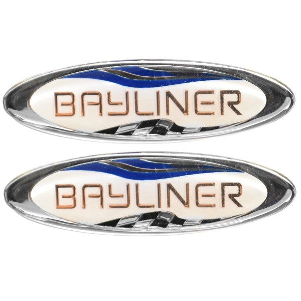 Bayliner Boat Raised Logo Decals Pair by Bayliner