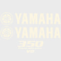 Yamaha Boat Cowling Decal Hw2561 | 350 Four Stroke White Sticker (Kit)