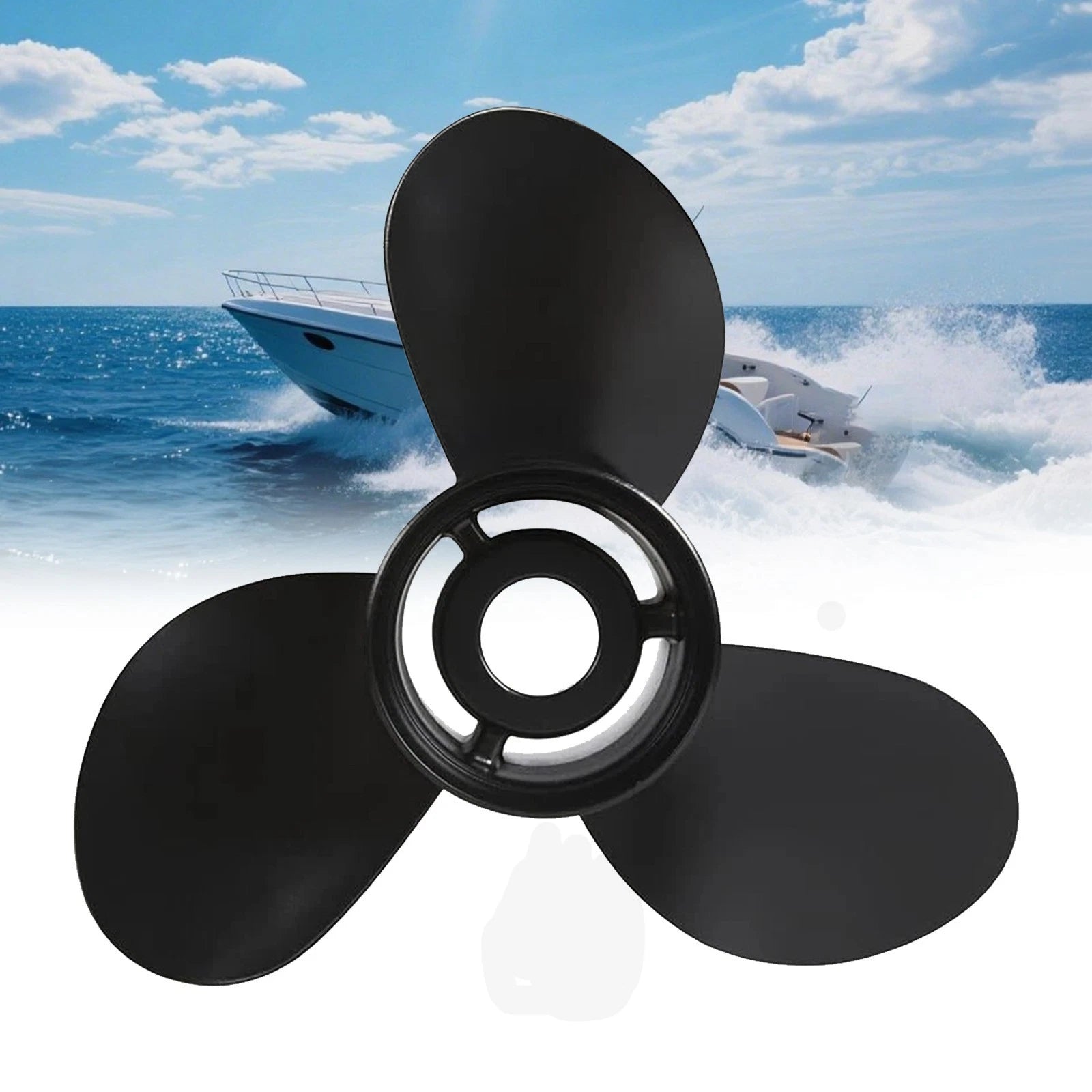 14 X 13 Outboard Boat Propeller For Mercury Engines 40-140hp 15 Tooth