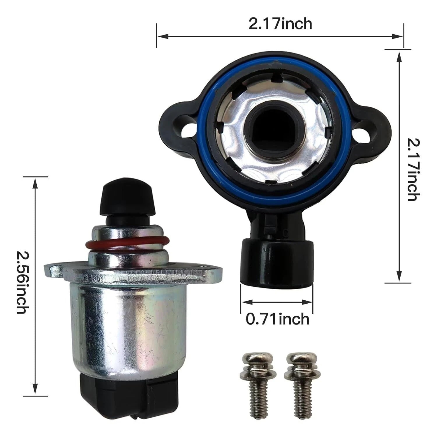 IAC Idle Valve Throttle Position Sensor for Mercruiser/Volvo Penta 4.3-5.7 HP