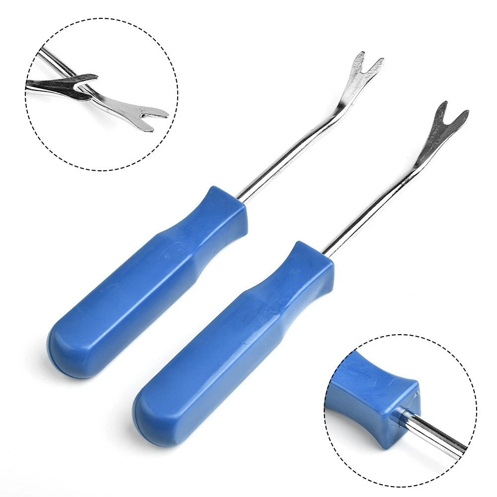 Brand New Car Removal Tool Blue Clip Plier Fastener Nail Ppe + Metal