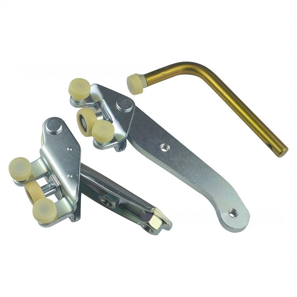 For Transporter T4 Door Roller Guide Bottom Middle Top 3pcs Set
