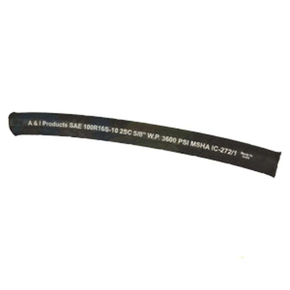 A-p100r16-10x1<wbr/>00-ai 5/8"- 2 Wire Compact Hyd Hose (100 Ft.)