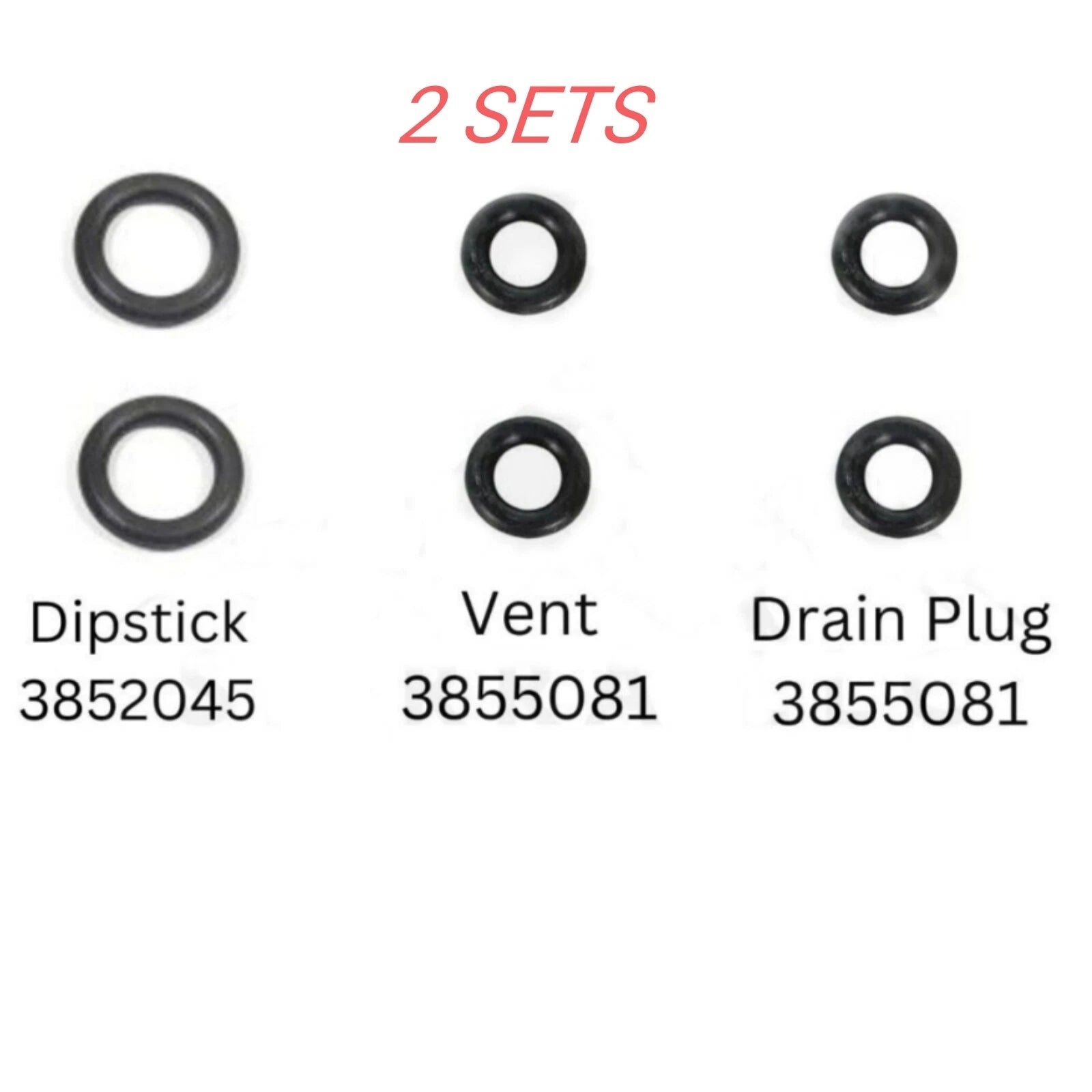 Gearlube O-Ring Set – Volvo Penta 3852045