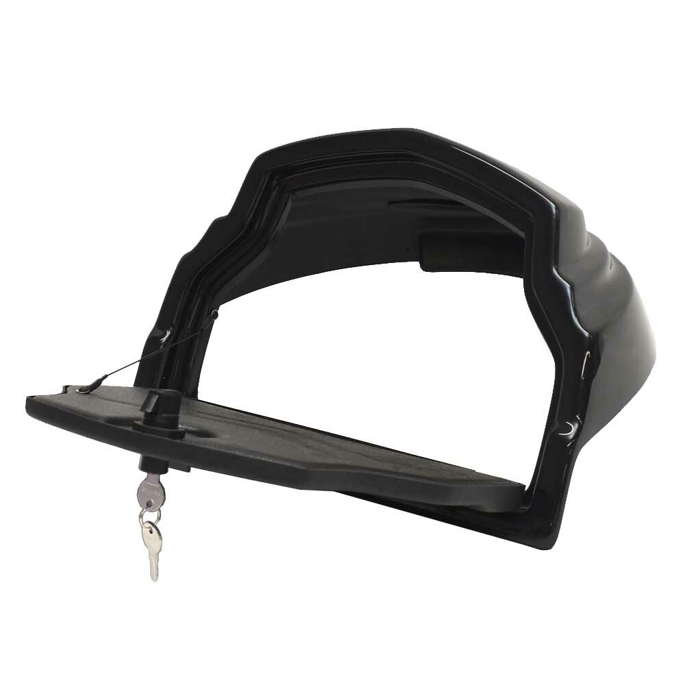 Boat Glove Box Shroud Super Hawk Black Gray by Crestliner