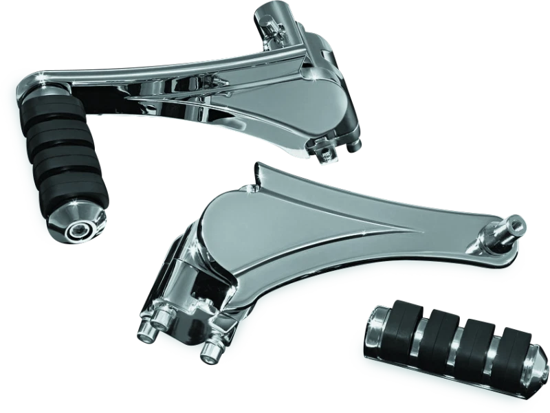 Kuryakyn Adjustable Passenger Pegs With Iso Small Pegs For Harley