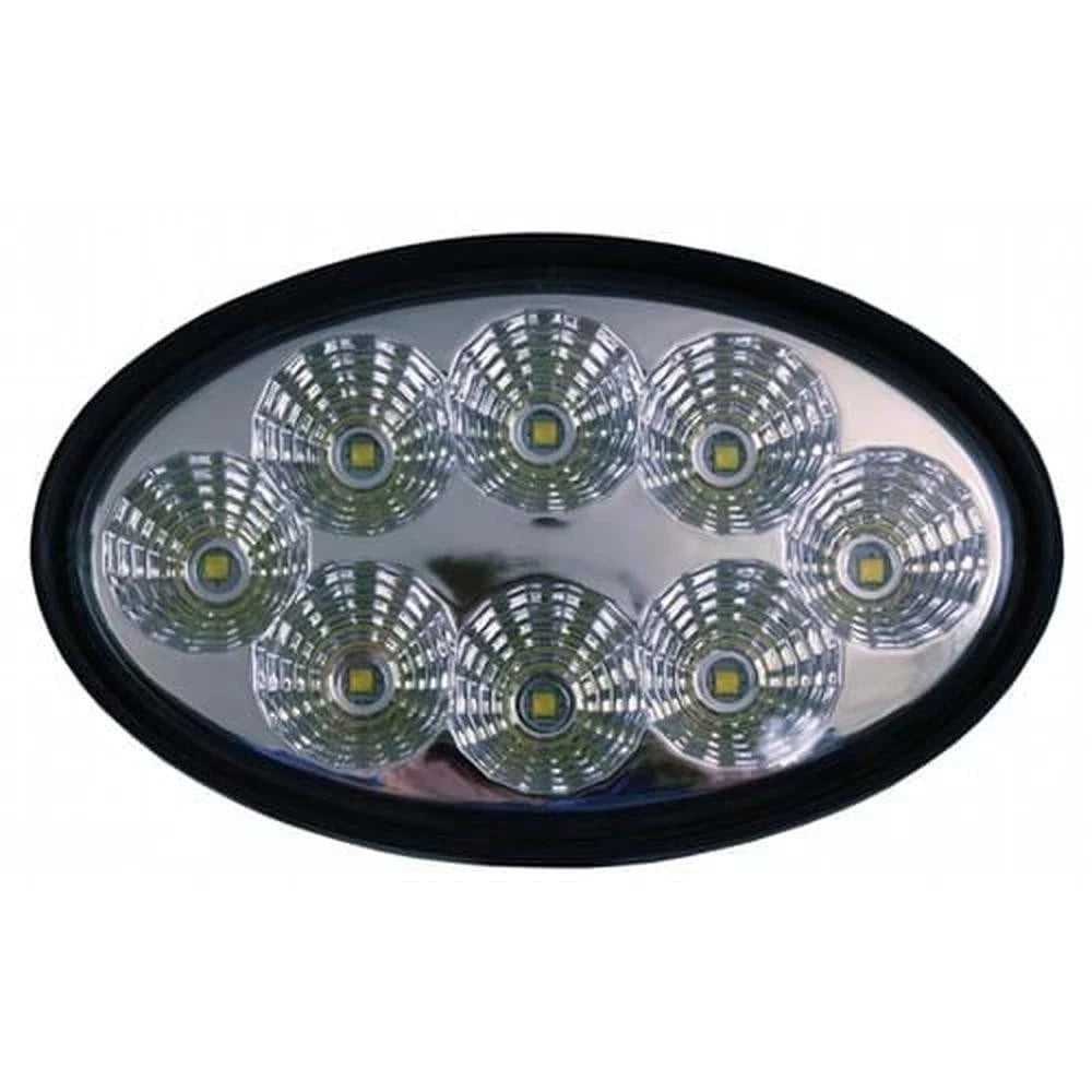 Hm504017 Cree Led Flood Beam Cab & Mid-body Light, 3000 Lumens Fits