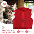 Breathable Mesh Cat Pet Harness Adjustable Escape Proof