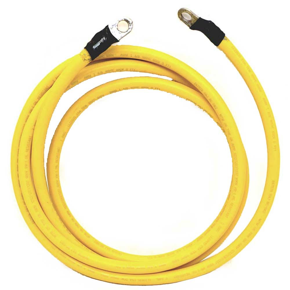 Boat Yellow Battery Cable 6 AWG