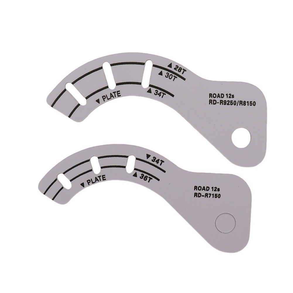 Rear Derailleur Gauge PVC Material