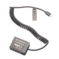 Usb-c To Dmw-blc12/dcc8 Dummy Battery Power Cable For Panasonic