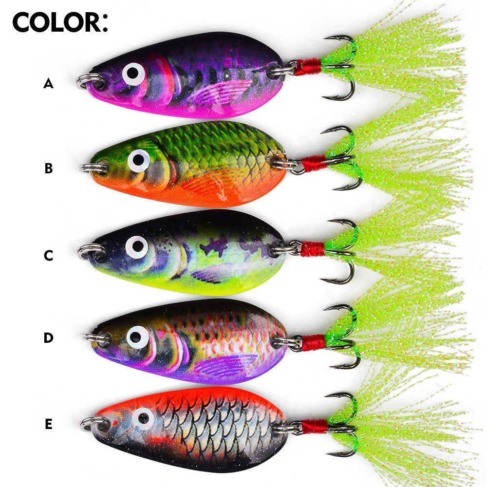 Spoon Fishing Lure Realistic Action