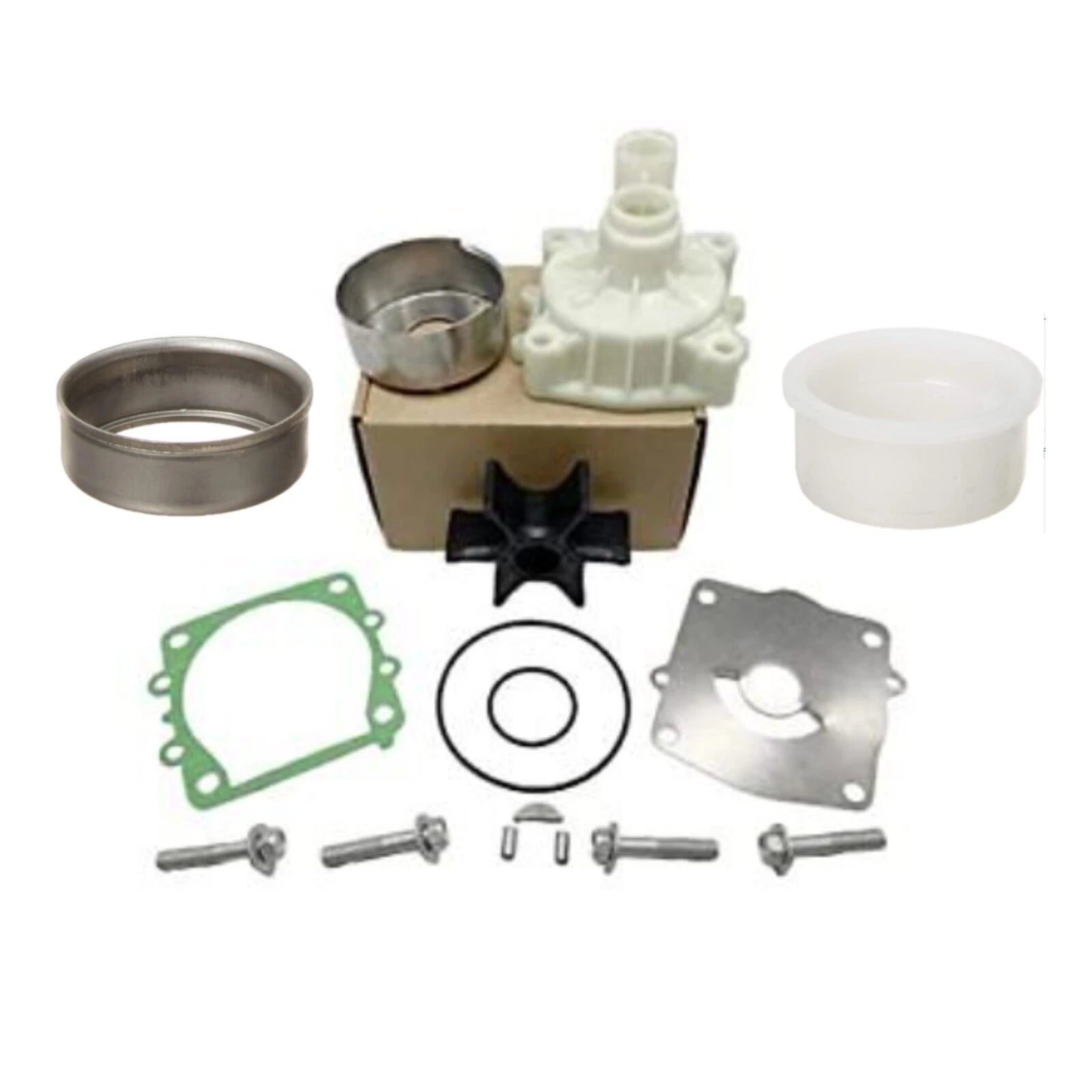 Yamaha Water Pump Impeller Kit 61a-w0078-a2&s<wbr/>pacer Collar
