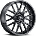 Itp Hurricane Black 20x6.5 Atv/utv Wheel With Rock Armor – Fits