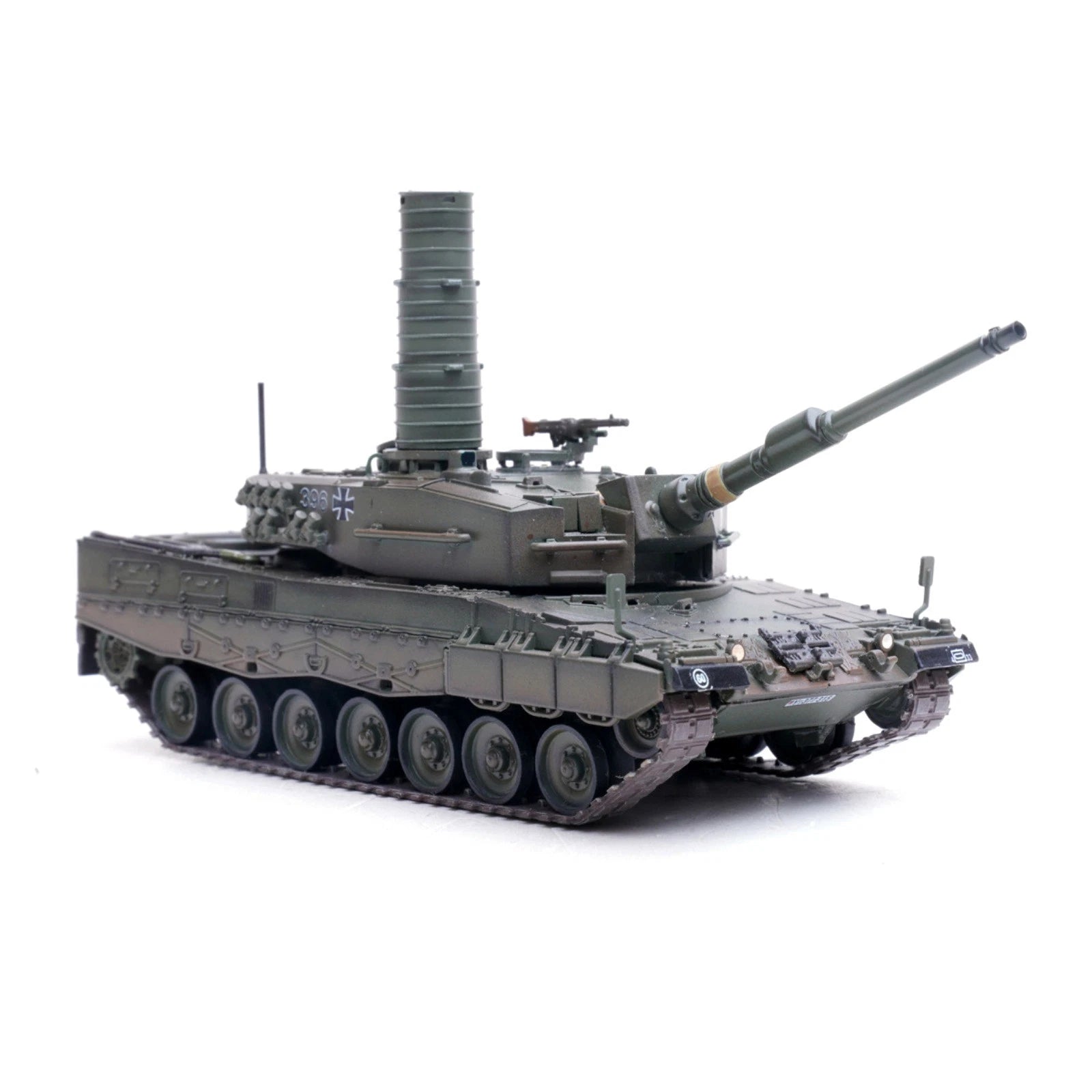 13.4cm Diecast Alloy 1/72 Scale German Army Leopard 2a4 Tank Model