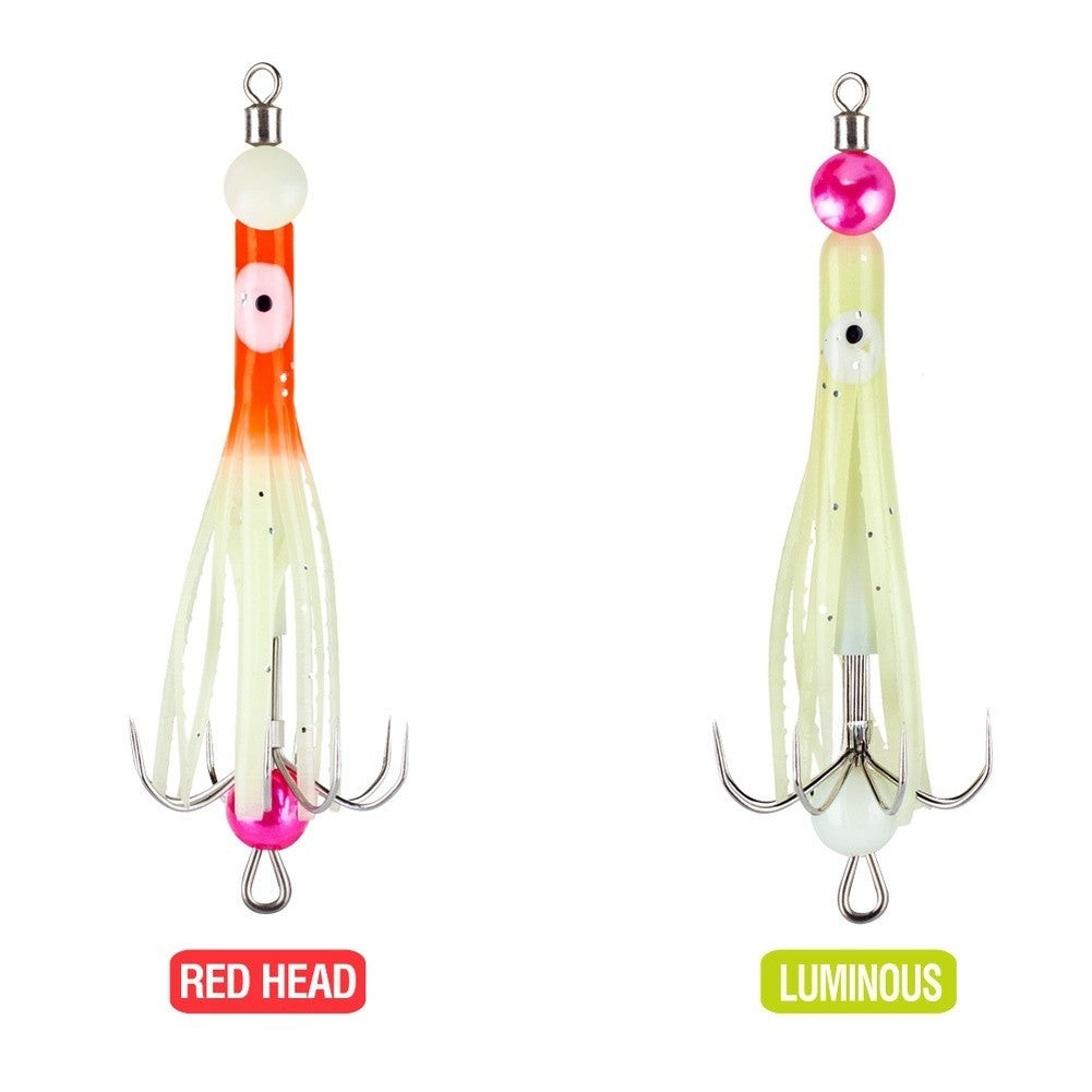 Glow Fishing Lures 360° Rotating Design