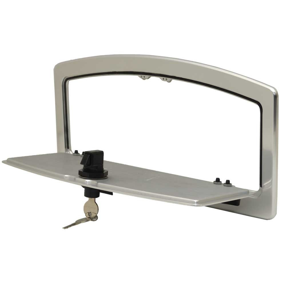 Legend Boat Glove Box Door Aluminum Clear Coat by Legend