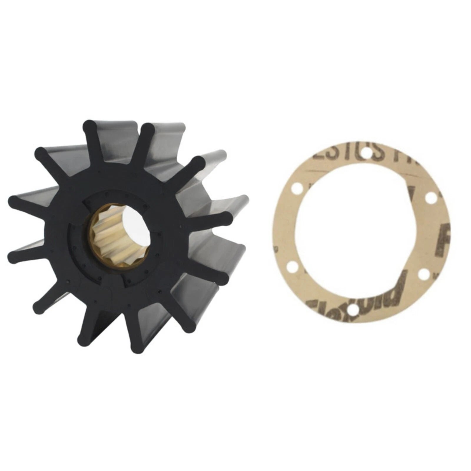 Neoprene Water Pump Impeller Kit for Jabsco/Johnson 09-819B, 5196168