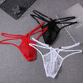 Men's Polyester Nylon Lace Thongs