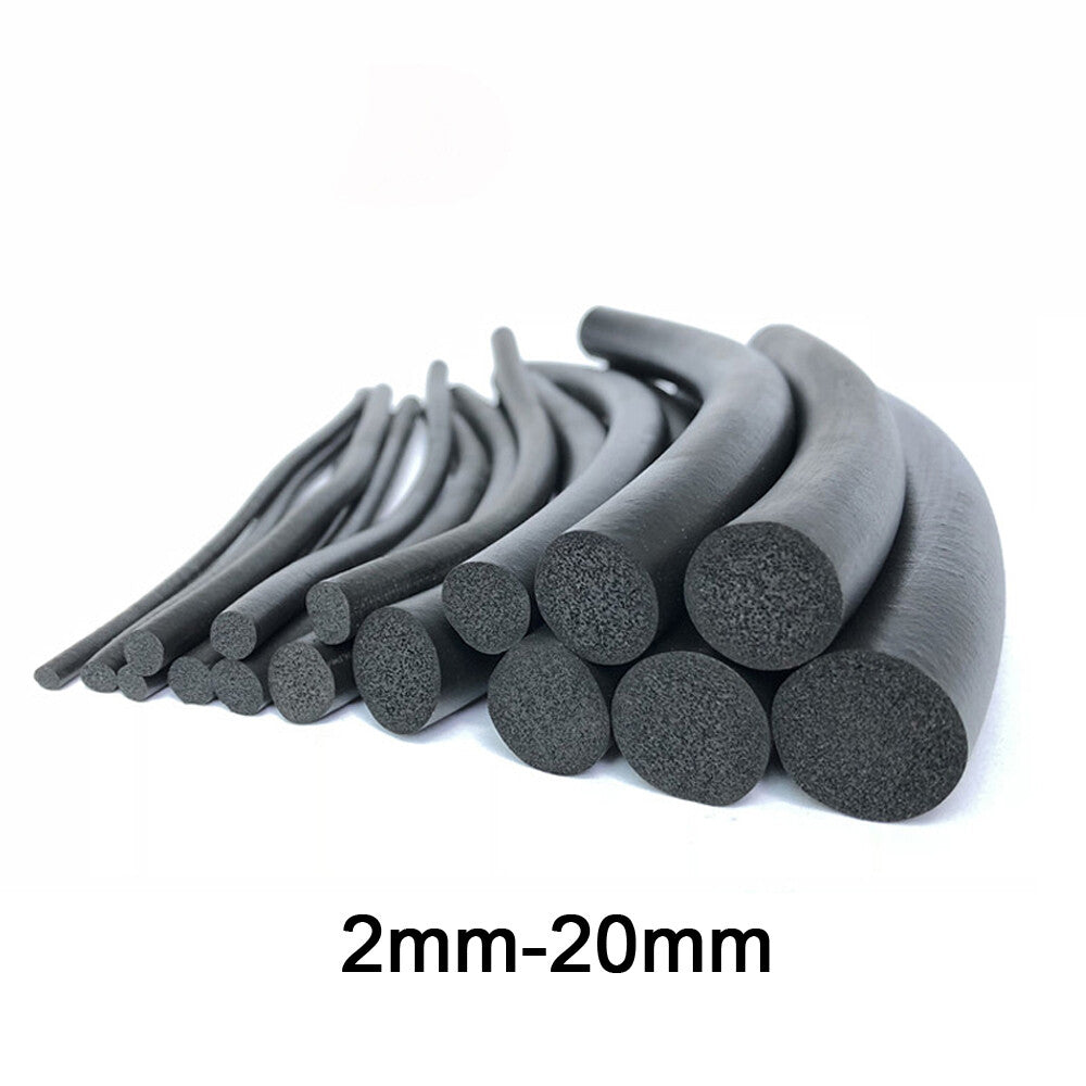 Black EPDM Rubber Foam Sealing Strip