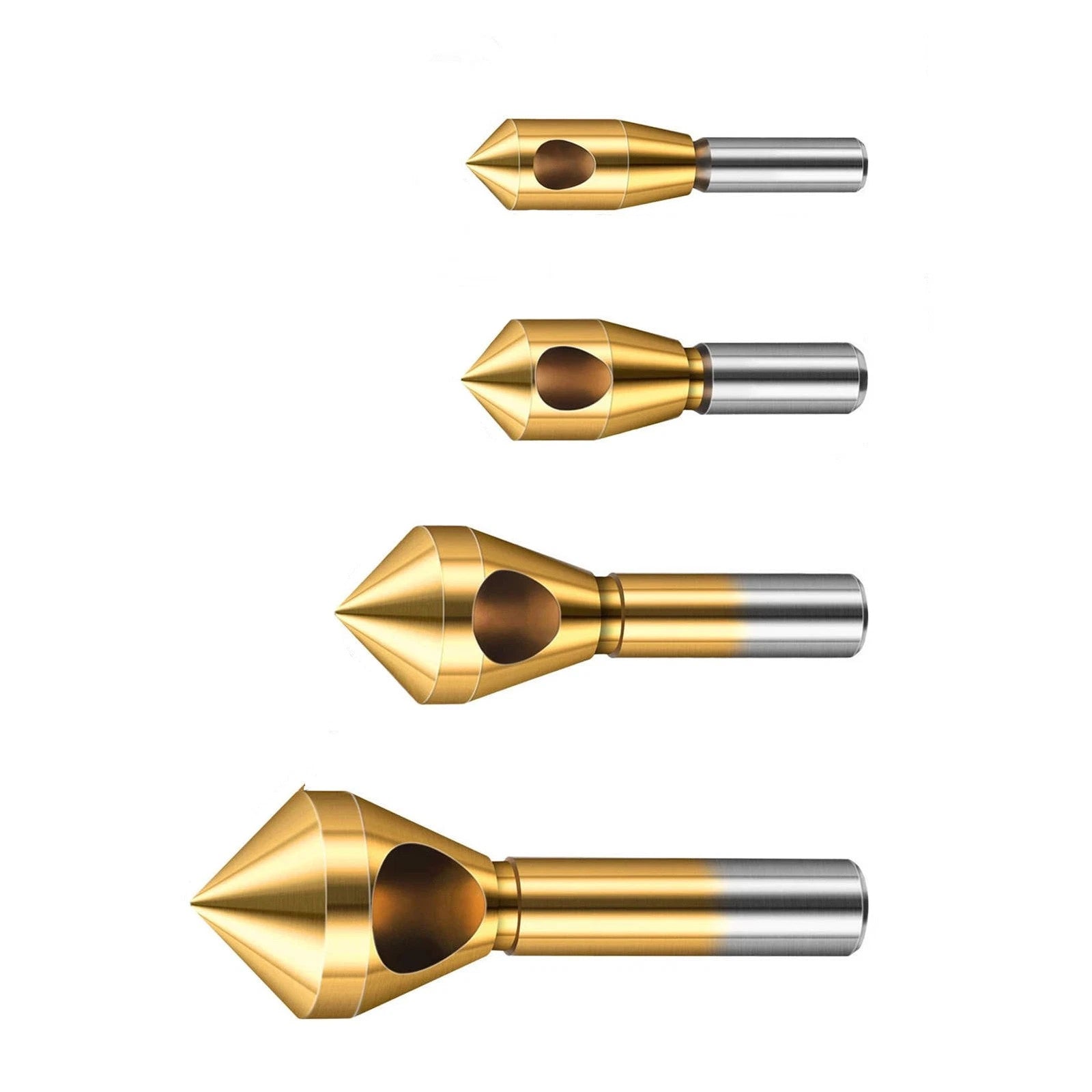 Chamfer Countersink Bits For Woodworking Metal Plastic Deburring Tool