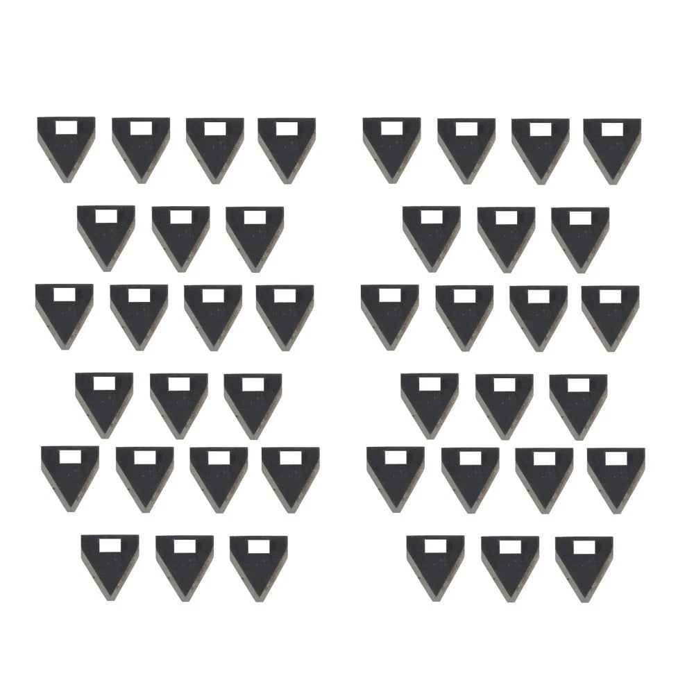 87106692 Set Of 42 Fits Case/ih Combines Straw Chopper Knife Sections