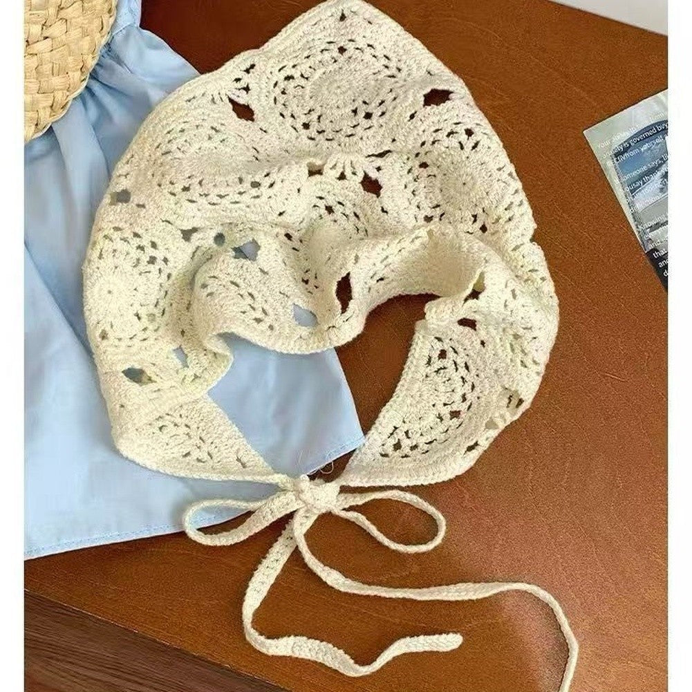 Spring Knit Headband Scarf for Women