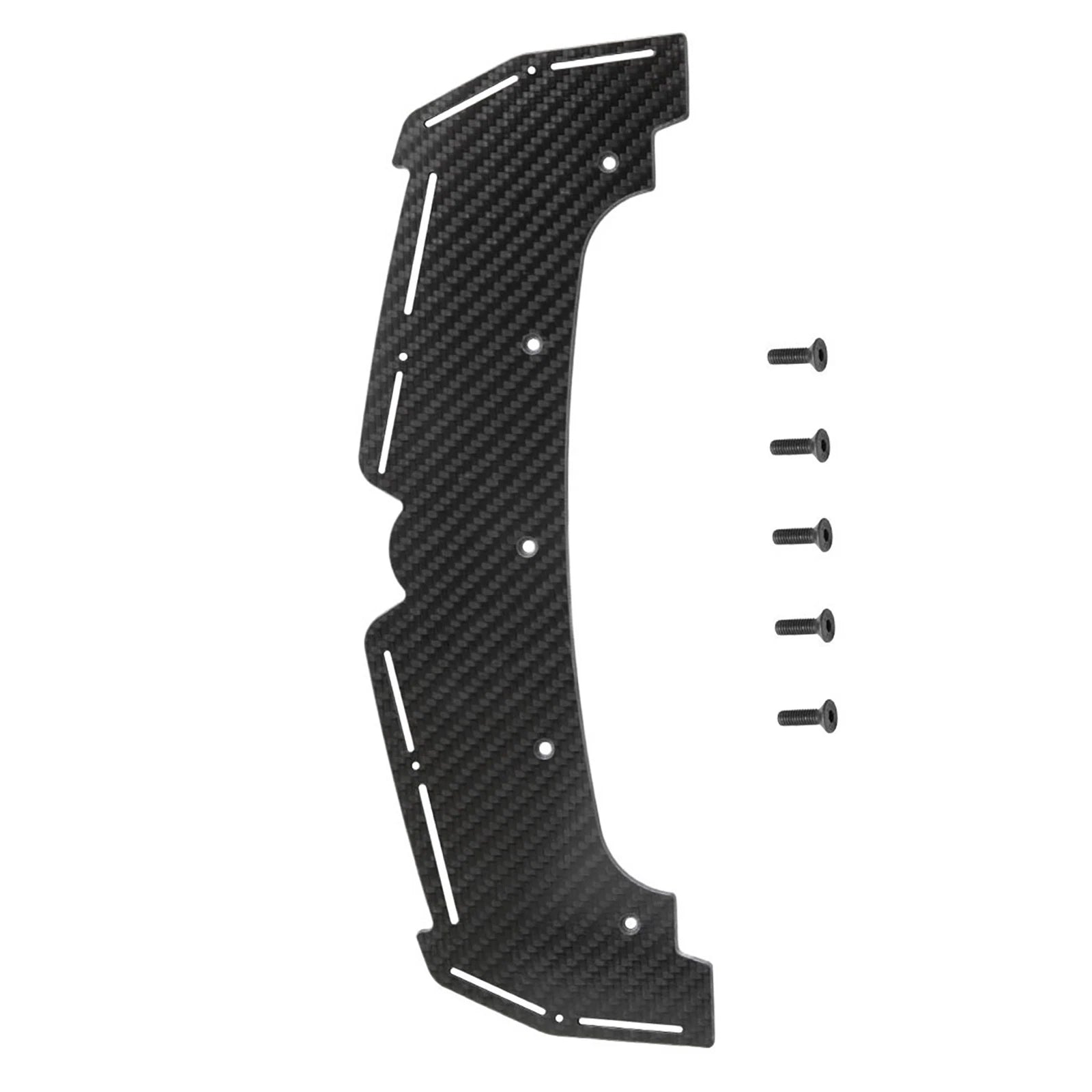 Carbon Fiber Front Splitter Lower Bumper Parts For Arrma F1 Limitless