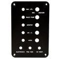 Ranger Boat Switch Panel Blank 7 1/4 X 4 3/4 Inch Black by Ranger